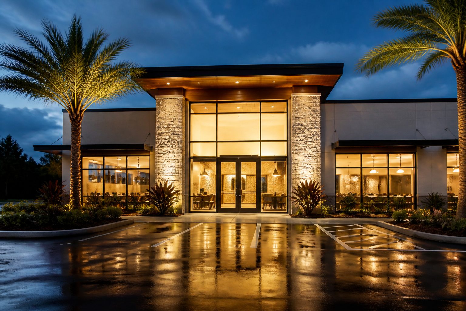 Commercial storefront in South Florida